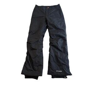 Columbia Bugaboo Pants Omni-Tech Ski Snow Black Size M